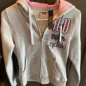 Harley Davidson women’s zipper jacket